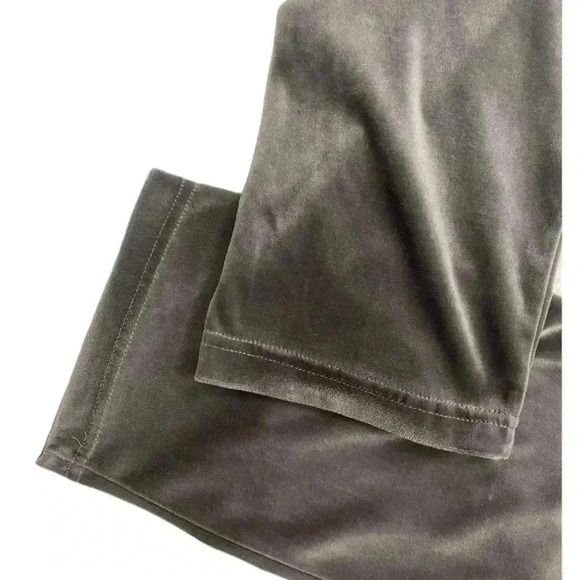 Adolfo Sport Vintage Grey Velour Lounge Jogging  Pants Size Small - Picture 4 of 7